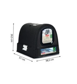 Beeztees Curver Kattenbak Antraciet -Bekende Dieren Winkel curver kattenbak antraciet 2