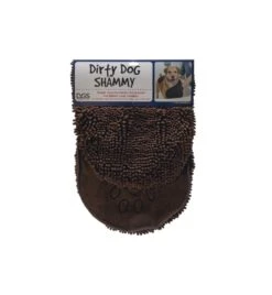 Beeztees Dirty Dog Handdoek Shammy Bruin -Bekende Dieren Winkel dirty dog handdoek shammy bruin 2