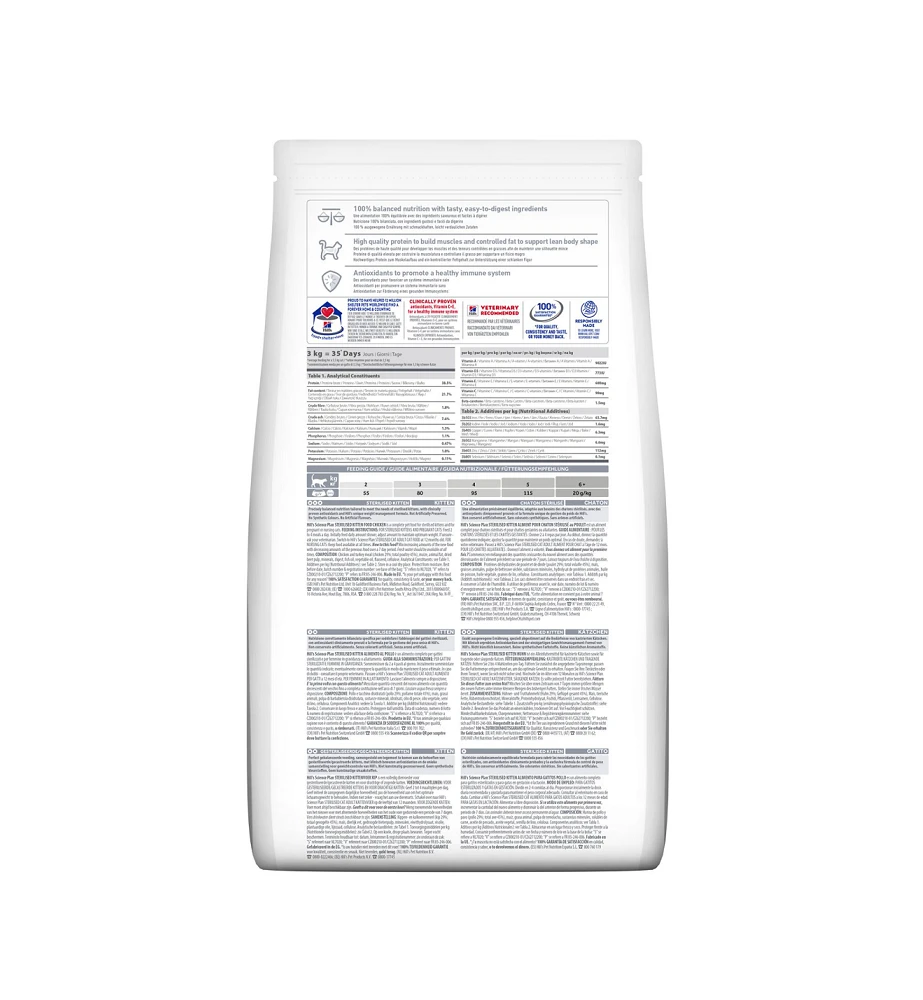 Hill's Science Plan Sterilised Kitten Met Kip 3 Hill's Science Plan Sterilised Kitten Met Kip - Afbeelding 3