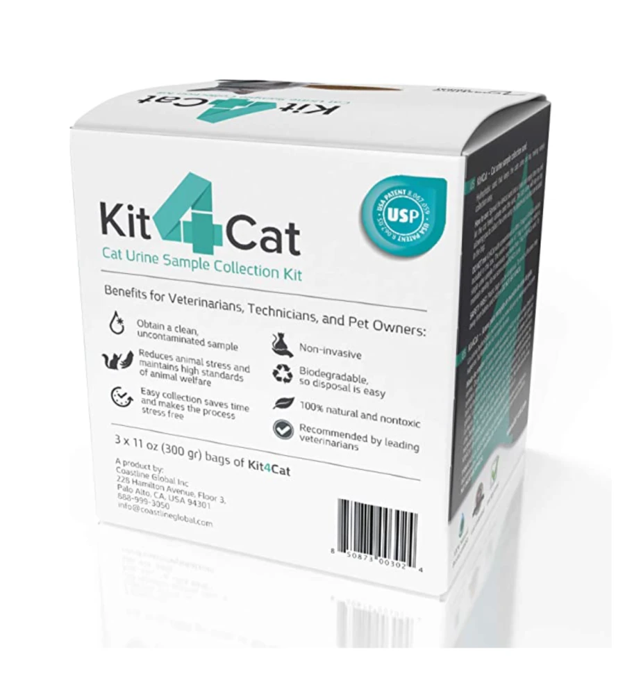 Kit 4 Cat Urineopvangset - 3 X 300 Gram 3 Kit 4 Cat Urineopvangset - 3 X 300 Gram - Afbeelding 3