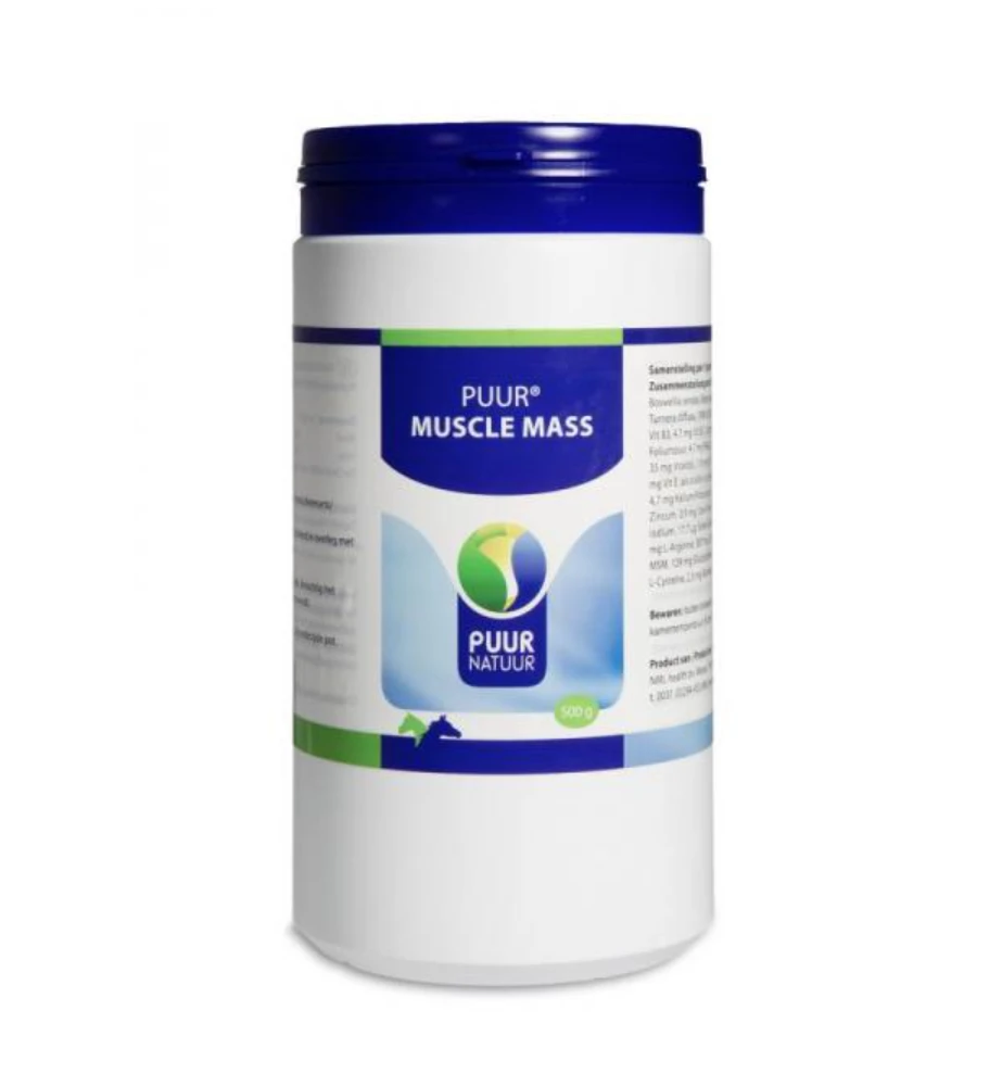 PUUR Muscle Mass - 500 Gram 1 PUUR Muscle Mass - 500 Gram