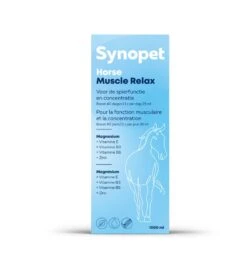 Synopet Horse Muscle Relax - 1000 Ml 5 Synopet Horse Muscle Relax - 1000 Ml -Bekende Dieren Winkel synopet horse muscle relax 1000 ml 1