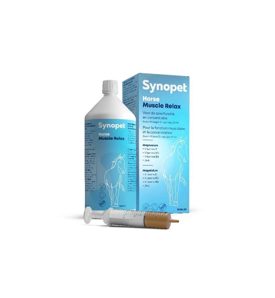 Synopet Horse Muscle Relax - 1000 Ml 1 Synopet Horse Muscle Relax - 1000 Ml