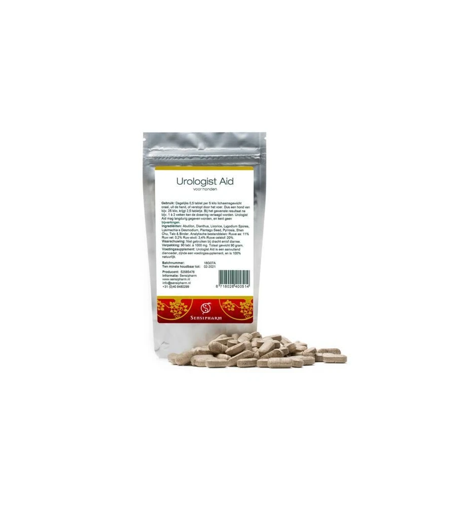 Sensipharm Urologist Aid 250 Mg - 90 Tabletten 3 Sensipharm Urologist Aid 250 Mg - 90 Tabletten - Afbeelding 3