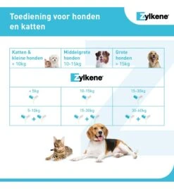 Vetoquinol Zylkène 75 Mg Capsules (- 10 Kg) -Bekende Dieren Winkel zylkene 75 mg capsules 6